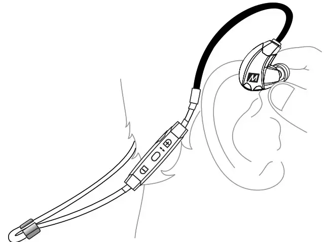 MEE audio X7 Plus Bluetooth Wireless Sports In-Ear Headphones - MEMORY WIRE 1