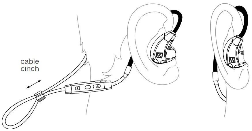 MEE audio X7 Plus Bluetooth Wireless Sports In-Ear Headphones - MEMORY WIRE 5