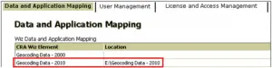 Note about Geocoding Data Path Before
