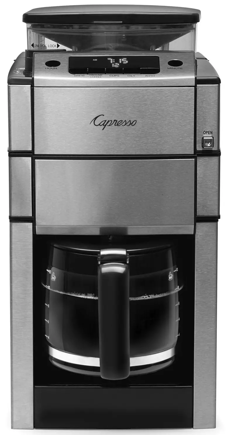 Capresso CoffeeTEAM PRO Glass 477 - Cover