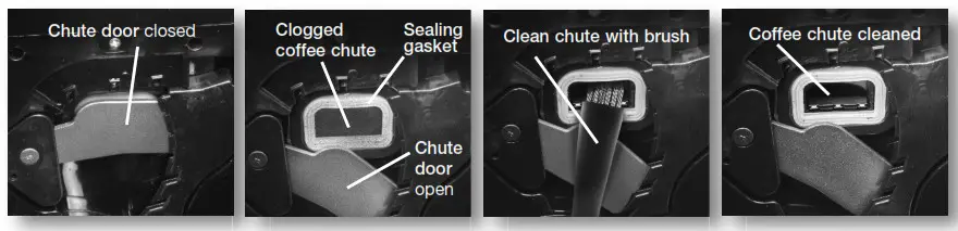 Capresso CoffeeTEAM PRO Glass 477 - Ground Coffee Chute