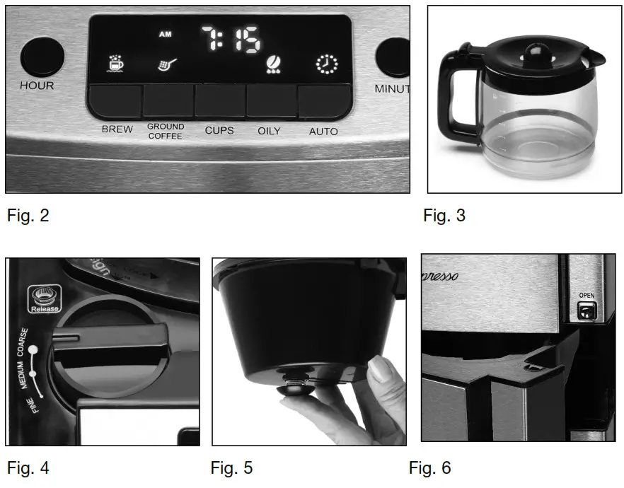 Capresso CoffeeTEAM PRO Glass 477 - Product Overview