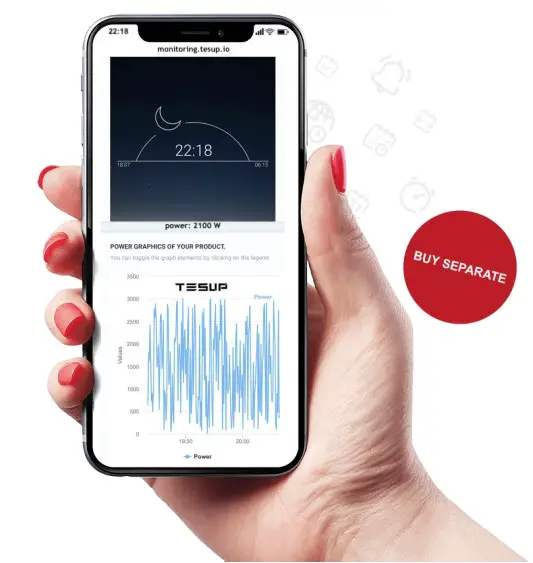 TESUP Wind Turbine Charge Controller - RESTART AFTER EMERGENCY