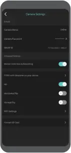 VHS-010-OC - Camera settings 3