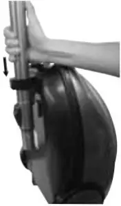 Eraser floor nozzle attached Eraser floor nozzle attached