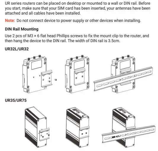 Milesight UR Series MIL UR35L04EUGPW Industrial LTE Router fig8