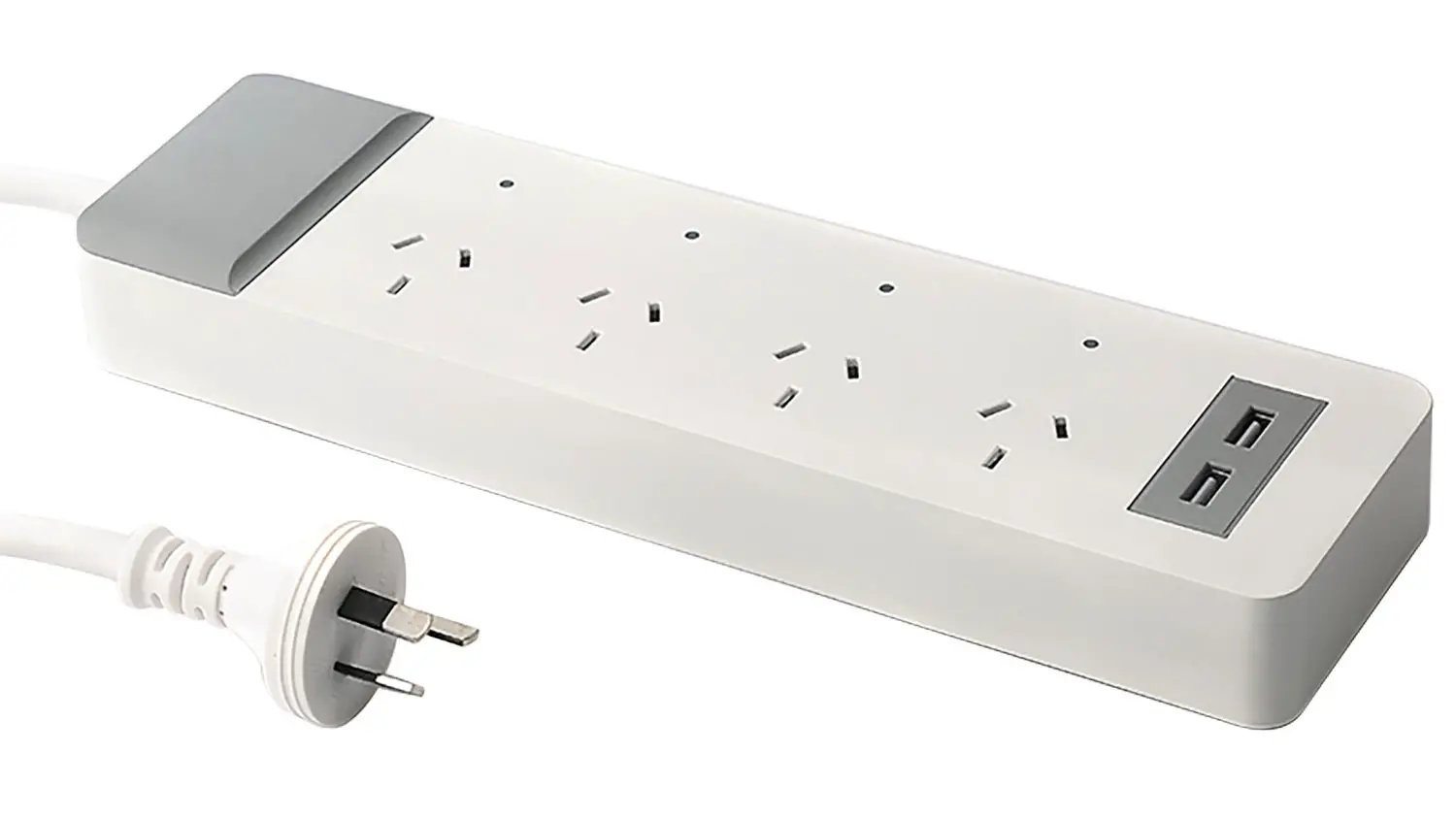 Laser CSH-4PWB2USB Smart 4 Outlet Powerboard featured