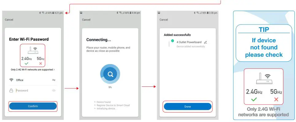 Laser CSH-4PWB2USB Smart 4 Outlet Powerboard fig6