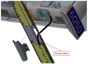 FIG 11 Bottom view of Firefly unit assembly