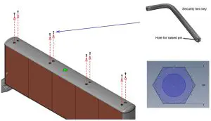 FIG 2 Remove top cover fixing screws