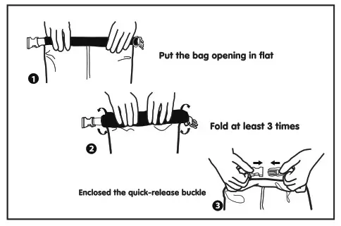 OZARK TRAIL 91828 Waterproof Speaker Bag- DRY BAG