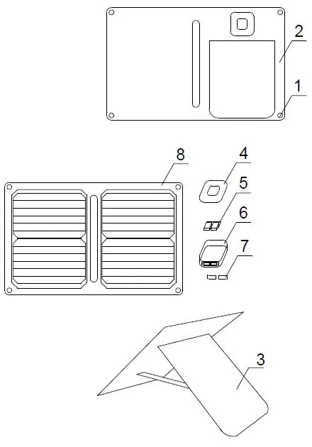 57970 9W Solar Panel