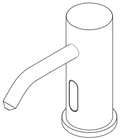 BRISTAN IRSD1 CP Infrared Automatic Soap Dispenser-