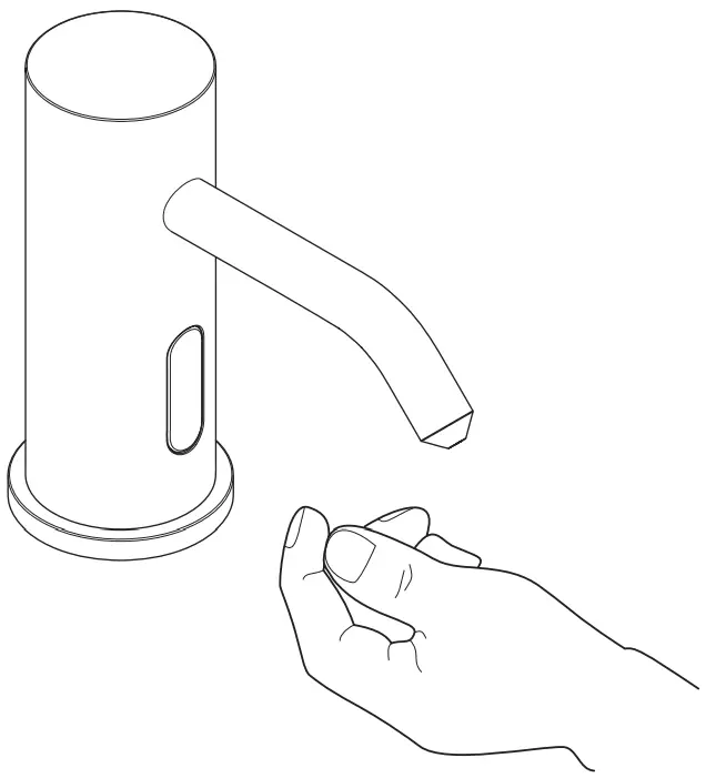 BRISTAN IRSD1 CP Infrared Automatic Soap Dispenser-Automatic Soap