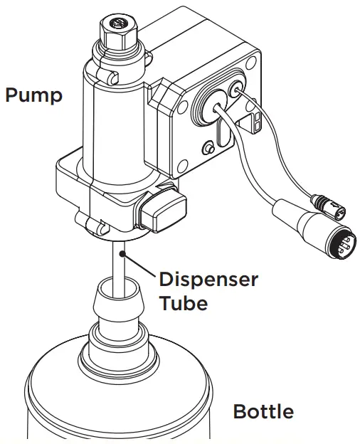 BRISTAN IRSD1 CP Infrared Automatic Soap Dispenser-Bottle