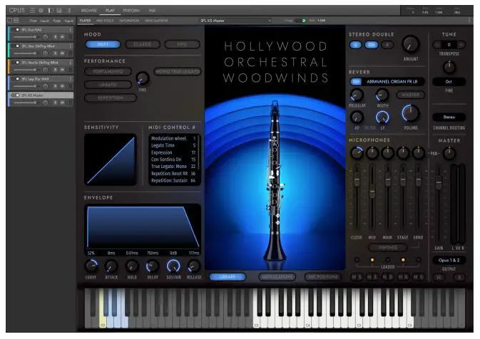 EASTWEST Hollywood Orchestra Opus Edition Software fig1