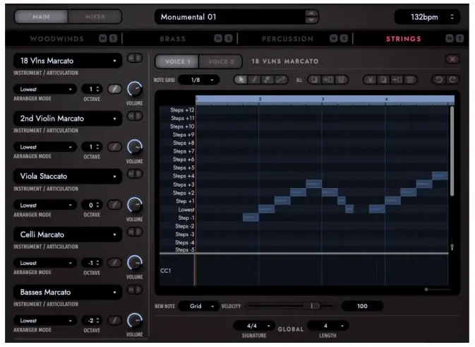 EASTWEST Hollywood Orchestra Opus Edition Software fig2