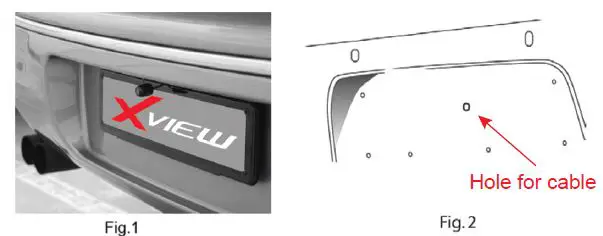 XVIEW XVMIRROR Reverse Camera Archive Dash Cam fig-2