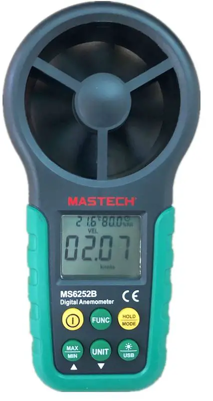 MASTECH MS6252D Digital Anemometer PRODUCT