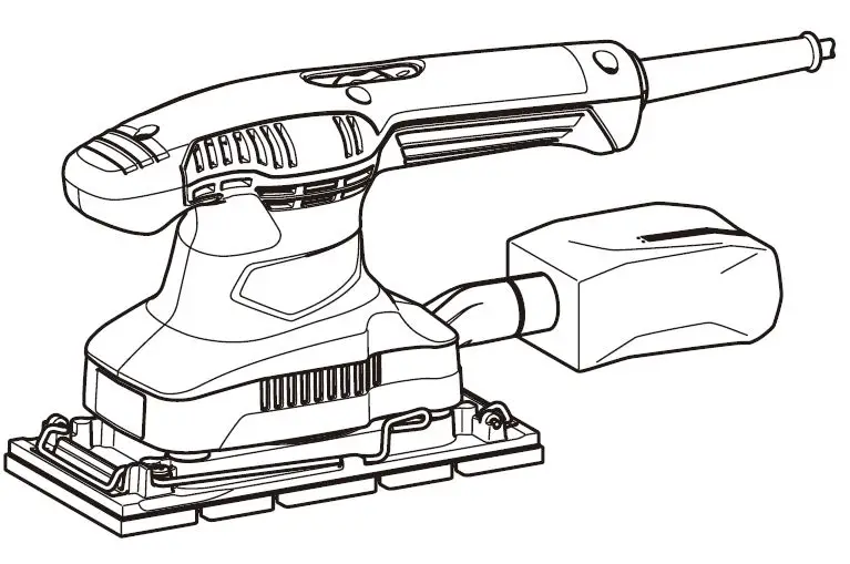 makita M9203 240V 1-3 Sheet Finishing SanderI PRODUCT