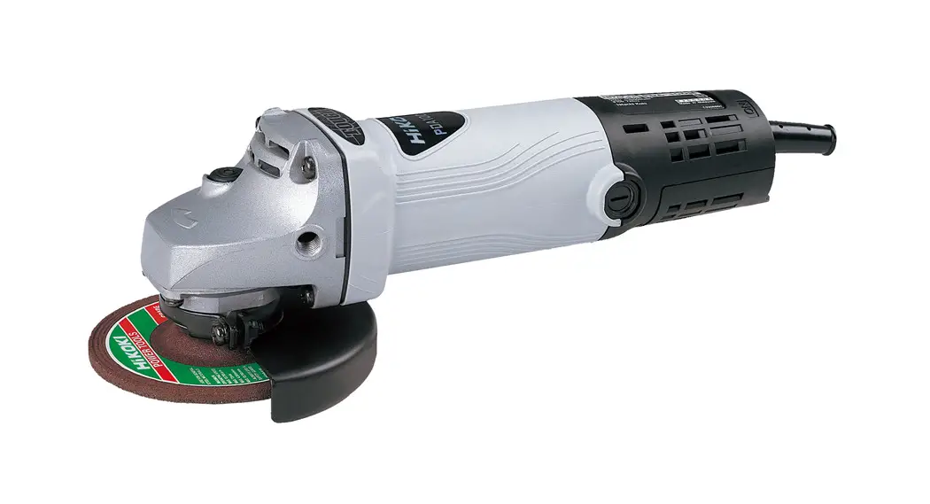 Hikoki Pda-100m Disc Grinder Instructions