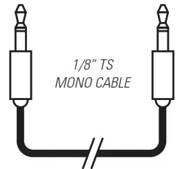 SVS Powered Sub woofers - MONO CABLE