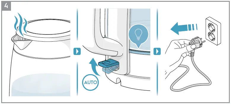 Electrolux E4GK1-4GB Create 4 Glass Kettle fig5
