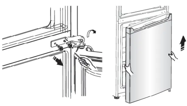SEVERIN DT 8760 Fridge-Freezer Combination fig 12