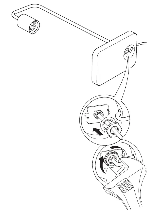 IKEA 005.184.13 TVÄRHAND Table Lamp with LED Bulb fig 4