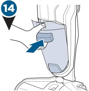 Emptying the Dirty Water Tank 14