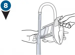 Emptying the Dirty Water Tank 8