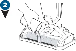 Using the Rinse and Storage Tray 2