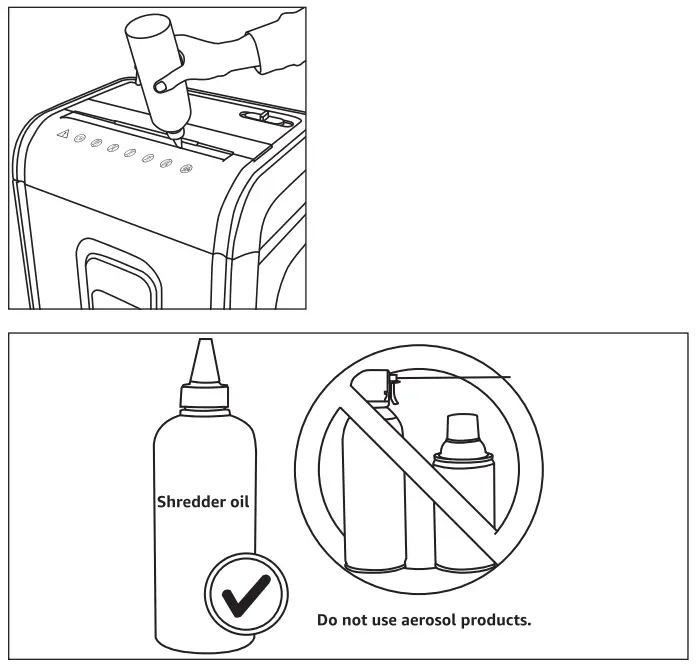 amazon basics B07PGMMNC6 12 Sheet High Security Micro Cut Paper CD and Credit Card Shredder - fig 5
