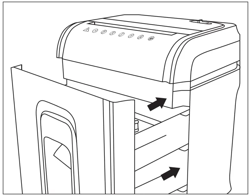 amazon basics B07PGMMNC6 12 Sheet High Security Micro Cut Paper CD and Credit Card Shredder - fig