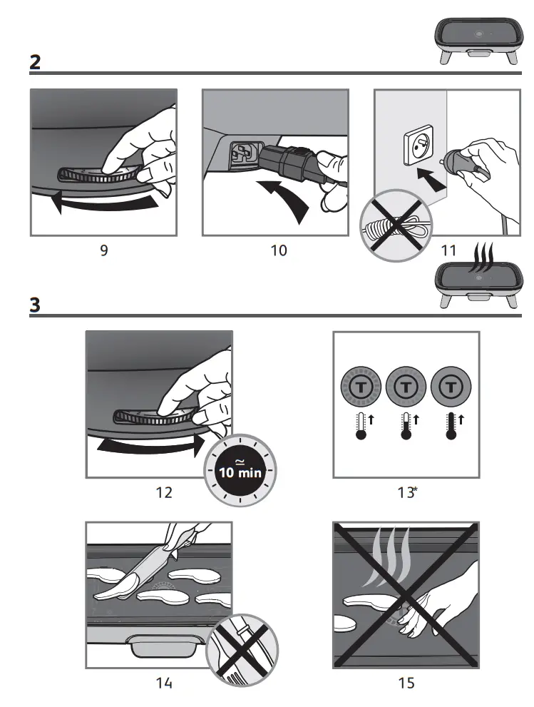 Tefal CB658B01 Table Grill with Thermospot - fig3