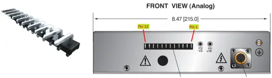 Spellman MXR Series DC Converters Hot Switchable Polarity Reversing Power Supply - connector