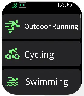 VALORE VHA 22 Smart Watch - Sports mode