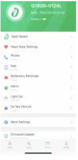 VALORE VHA 22 Smart Watch - Watch functions