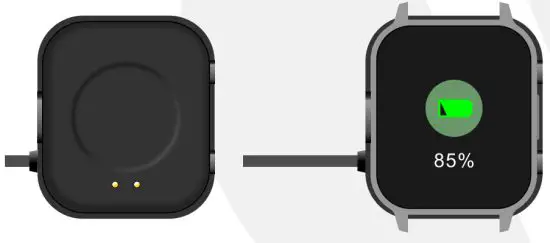 VALORE VHA 22 Smart Watch - charging