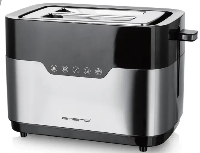 emerio TO 122083 Stainless Steel Toaster