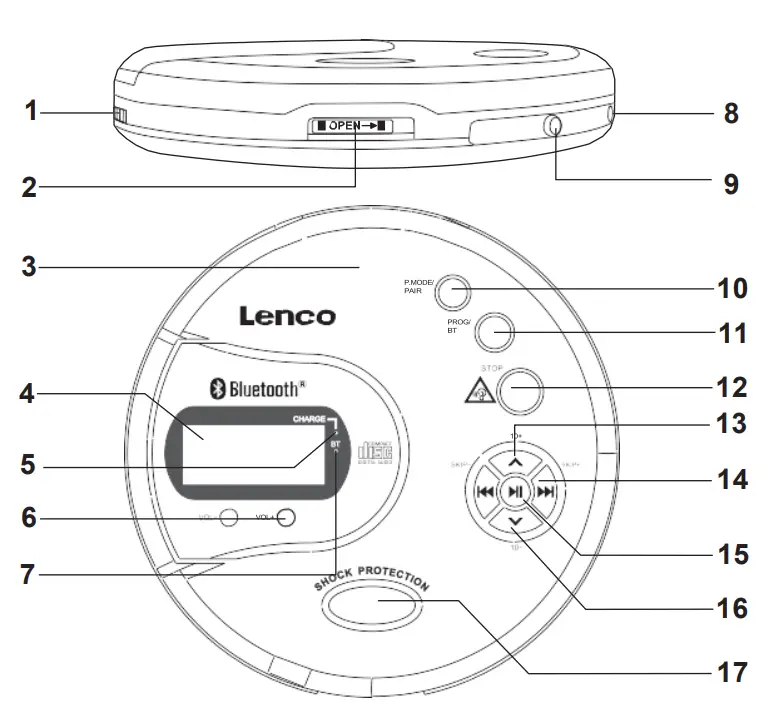 Lenco-CD-300-Portable-CD-Player-with-Bluetooth-4