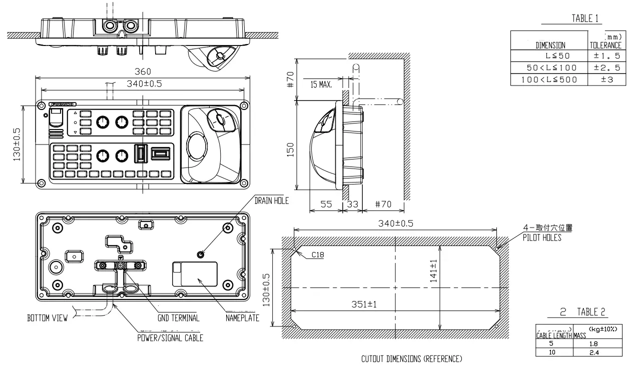 FURUNO FSV 75 Half Circle Color Scanning Sonar- icon27