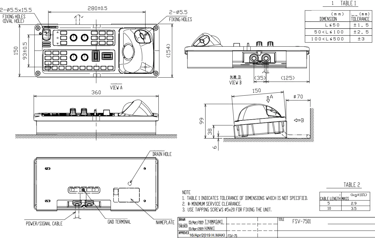 FURUNO FSV 75 Half Circle Color Scanning Sonar- icon28