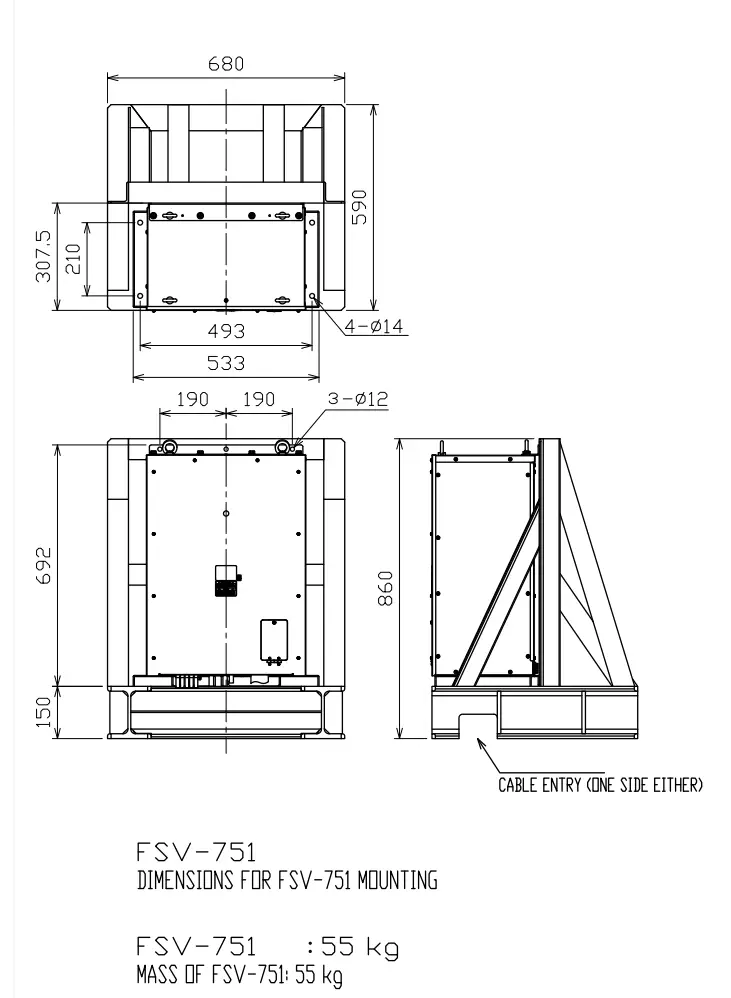 FURUNO FSV 75 Half Circle Color Scanning Sonar- icon35
