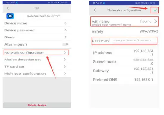 Shenzhen Benze Technology W3 WiFi Camera- figure 6