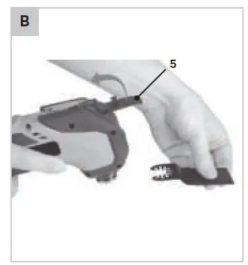 VONROC OT501DC Multi Tool Battery and Fast Charger fig 2