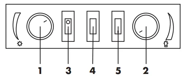 moa 18D Electric Stove Induction Cooker - parts