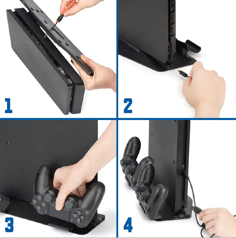 NiTHO PS4-MSPR-K Multistand Pro Multi-Function Station-FIG1