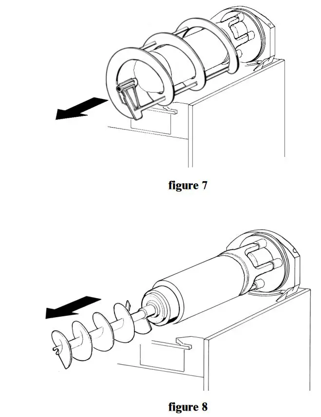 BRAS FBM UL Slush Machines Instruction Manual - figure 7,8