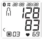 beurer BM 85 Blood Pressure Monitor - 7. Saving, displaying and deleting measured 5